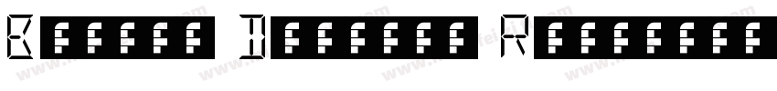 Binate Display Regular字体转换